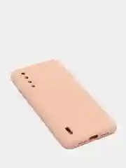 Бежевый чехол XIAOMI REDMI MI 9 LITE / MI A3 LITE с бархатом внутри