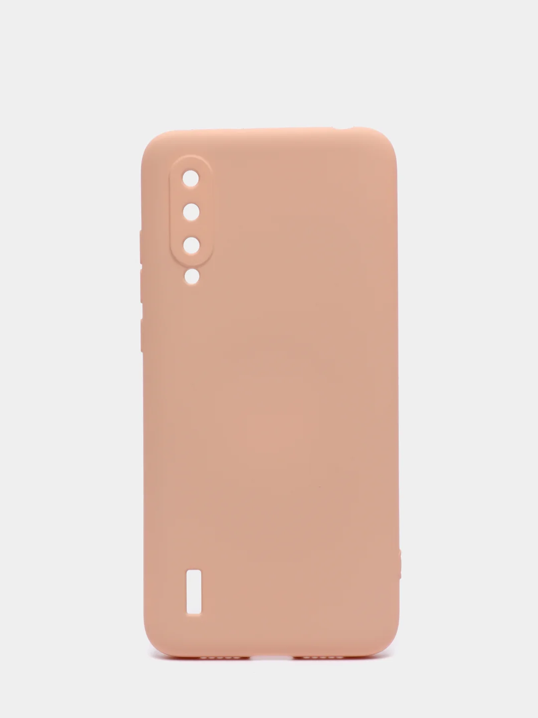 Бежевый чехол XIAOMI REDMI MI 9 LITE / MI A3 LITE с бархатом внутри