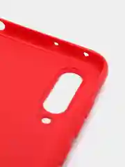 Кораллово-розовый чехол XIAOMI REDMI MI 9 LITE / MI A3 LITE с бархатом внутри