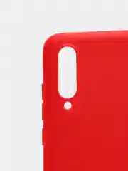 Кораллово-розовый чехол XIAOMI REDMI MI 9 LITE / MI A3 LITE с бархатом внутри