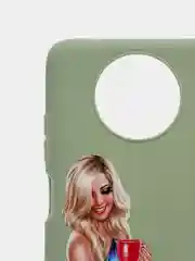 Зеленый чехол XIAOMI REDMI Note 9T