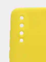 Желтый чехол XIAOMI REDMI MI 9 LITE / MI A3 LITE с бархатом внутри