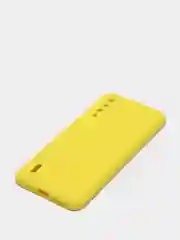 Желтый чехол XIAOMI REDMI MI 9 LITE / MI A3 LITE с бархатом внутри