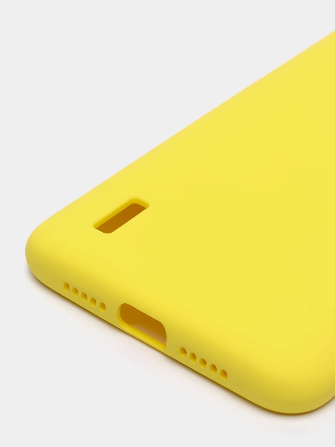 Желтый чехол XIAOMI REDMI MI 9 LITE / MI A3 LITE с бархатом внутри