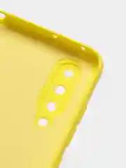 Желтый чехол XIAOMI REDMI MI 9 LITE / MI A3 LITE с бархатом внутри