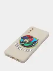 Бежевый чехол для Samsung A02 / M02