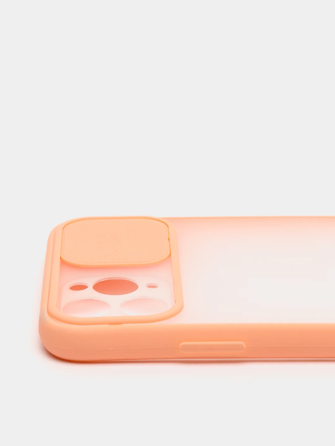 Пудровый чехол матовый силиконовый с защитой для камеры Iphone 12 ProMax