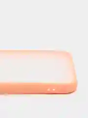 Пудровый чехол матовый силиконовый с защитой для камеры Iphone 12 ProMax