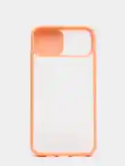 Пудровый чехол матовый силиконовый с защитой для камеры Iphone 12 ProMax
