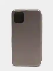 Серебряный чехол книга Iphone 11, Xr, X/Xs, XsMax, 7Plus/8Plus, 6/6S/5/5S/SE