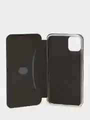 Серебряный чехол книга Iphone 11, Xr, X/Xs, XsMax, 7Plus/8Plus, 6/6S/5/5S/SE