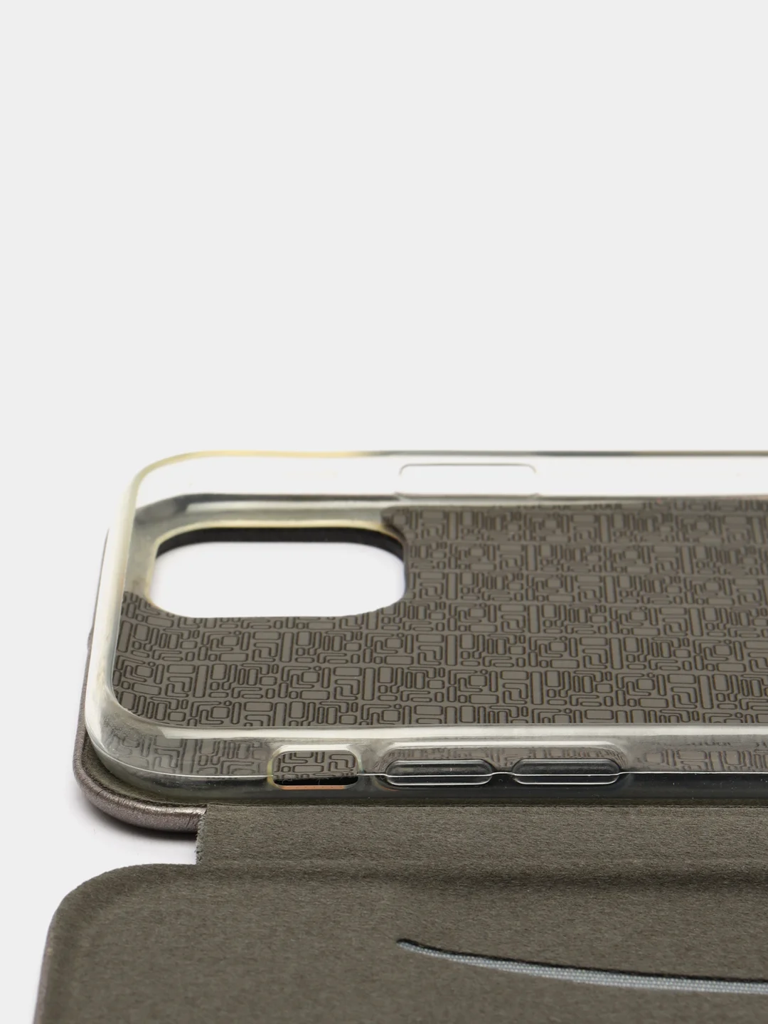Серебряный чехол книга Iphone 11, Xr, X/Xs, XsMax, 7Plus/8Plus, 6/6S/5/5S/SE