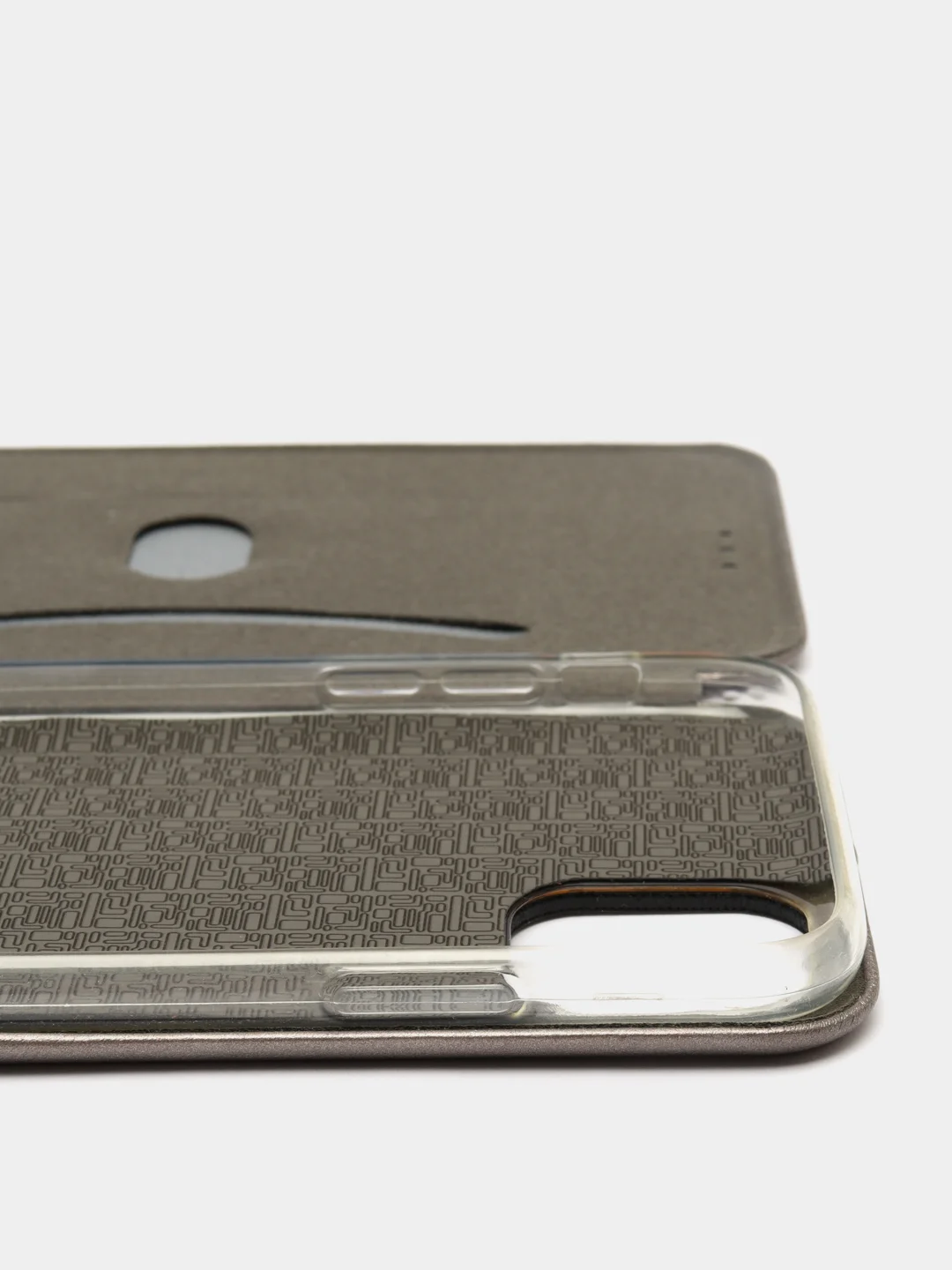 Серебряный чехол книга Iphone 11, Xr, X/Xs, XsMax, 7Plus/8Plus, 6/6S/5/5S/SE