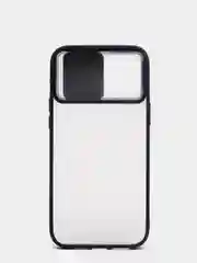 Синий чехол матовый силиконовый с защитой для камеры Iphone 12 ProMax