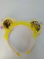 Желтый карнавальный ободок