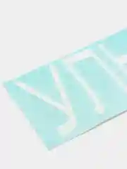 Белый наклейка на авто "УЛЫБНИСЬ"