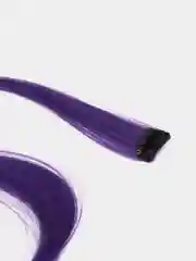 Фиолетовый цветные пряди для волос на заколке