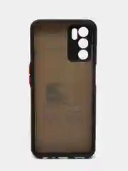 Желтый чехол с ярким рисунком/принтом на Oppo A16 (Оппо А16)