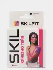 Черный кинезио тейп SKILFIT для лица, тела, ног, живота, суставов, подтяжки, спины, от морщин