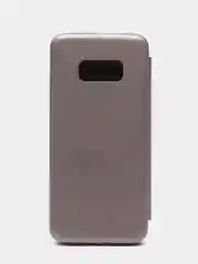 Серый чехол книжка  SAMSUNG S8
