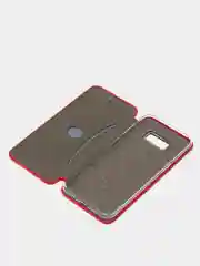 Красный чехол книжка Samsung S8 Plus