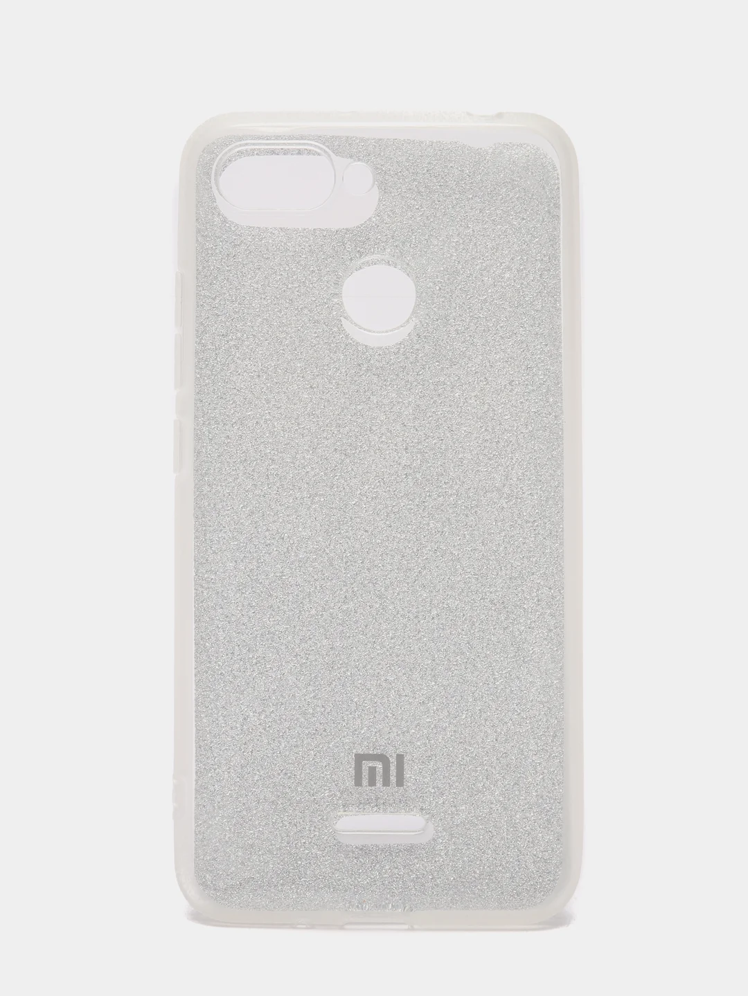 Серебряный чехол Redmi 6