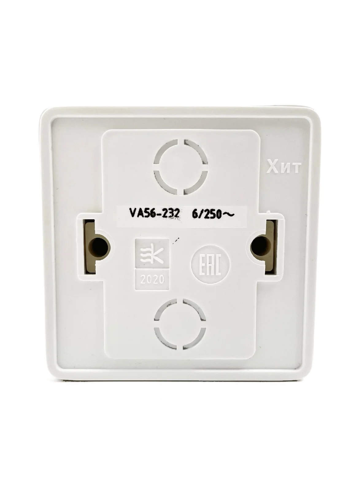 Выключатель двухклавишный Schneider Electric открытой установки с изолирующей пластиной