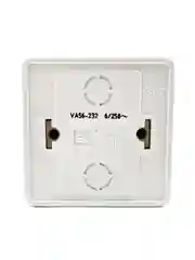 Выключатель двухклавишный Schneider Electric открытой установки с изолирующей пластиной