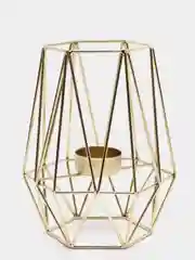 Золотой подсвечник в скандинавском стиле Nordic Light