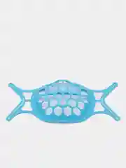 Синий держатель для медицинской маски 3D