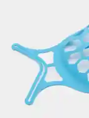 Синий держатель для медицинской маски 3D