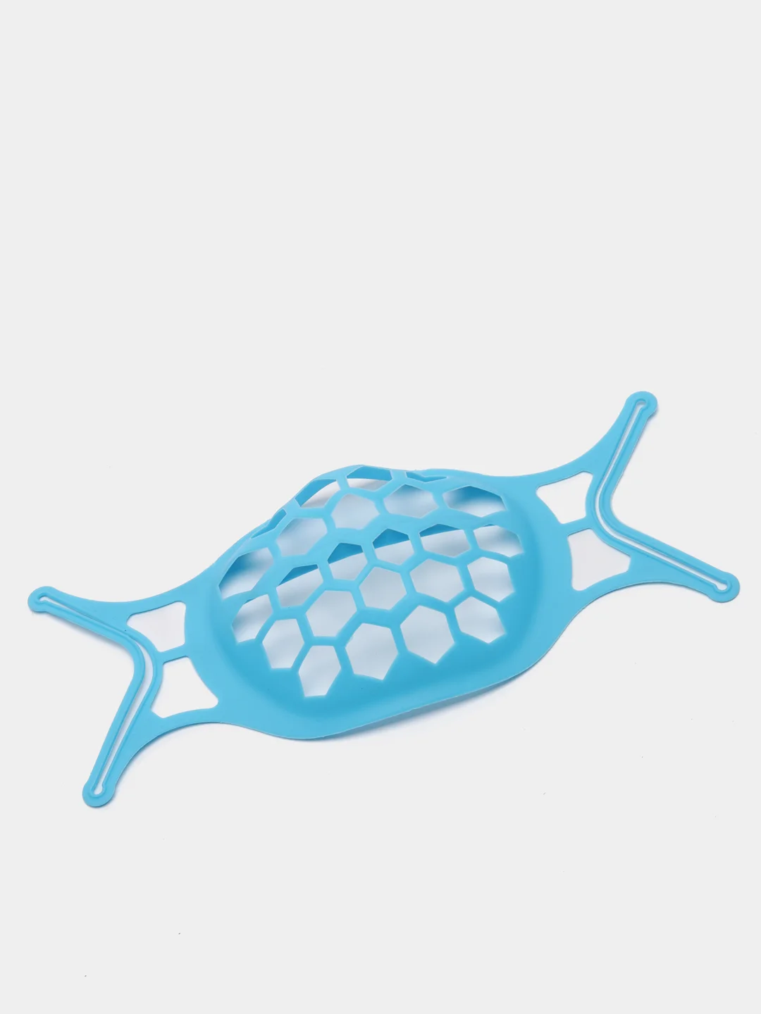 Синий держатель для медицинской маски 3D