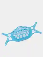 Синий держатель для медицинской маски 3D