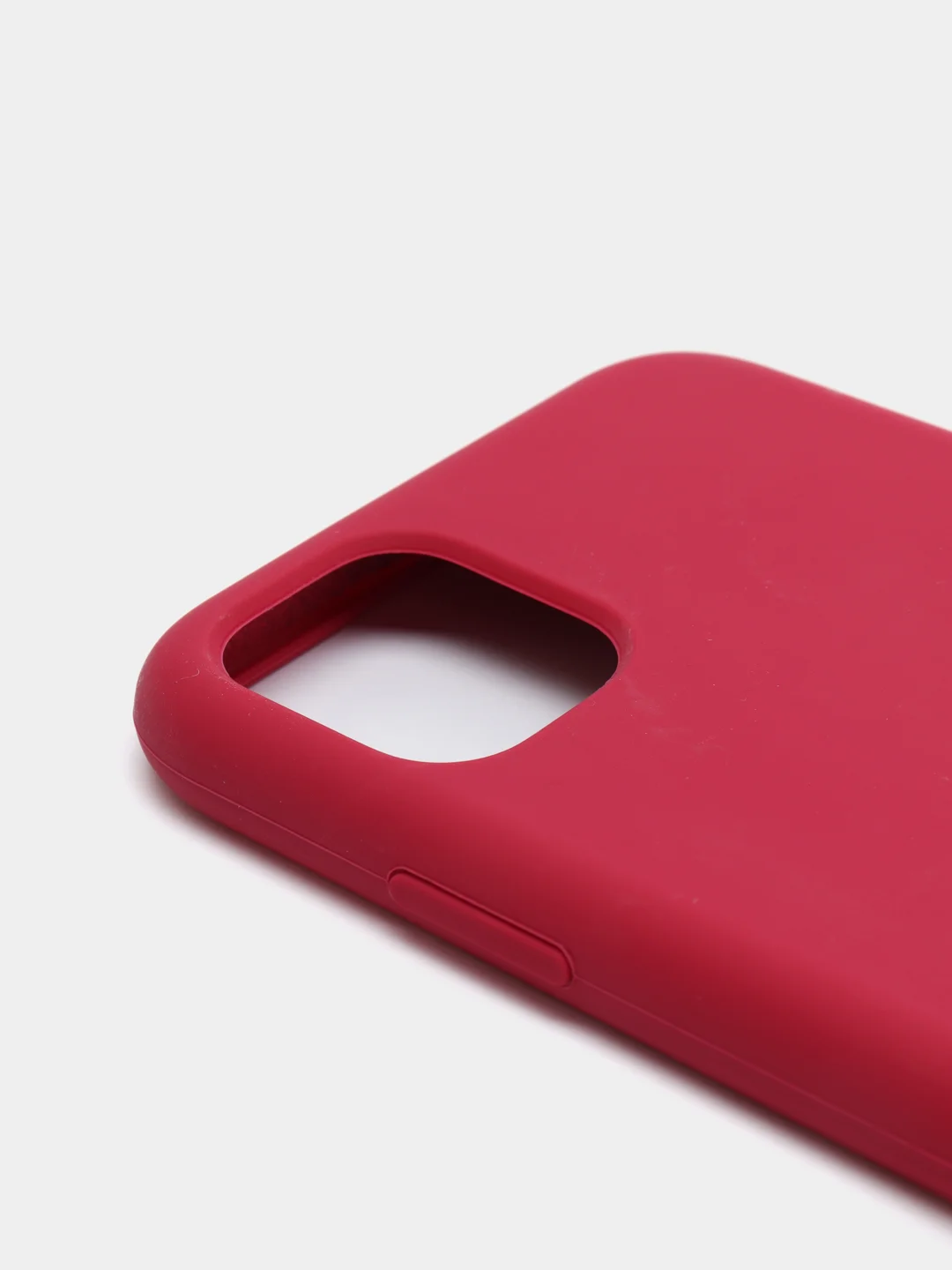 Фиолетовый чехол Silicone Case для iPhone 11, с открытым низом