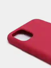 Фиолетовый чехол Silicone Case для iPhone 11, с открытым низом