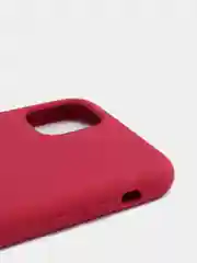 Фиолетовый чехол Silicone Case для iPhone 11, с открытым низом