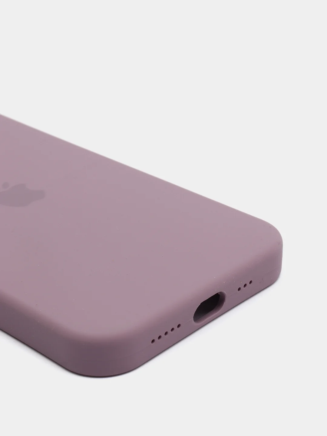 Бежевый меланж чехол Silicone Case для iPhone 13 Pro, с защитой камеры, закрытый низ