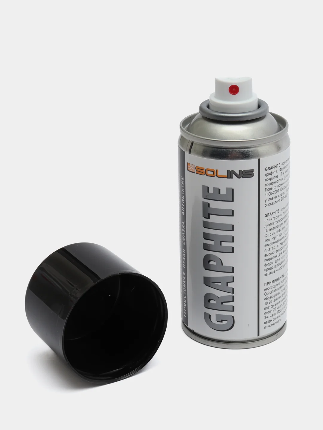 Токопроводящий лак на графитовой основе Graphite Solins объем 200мл