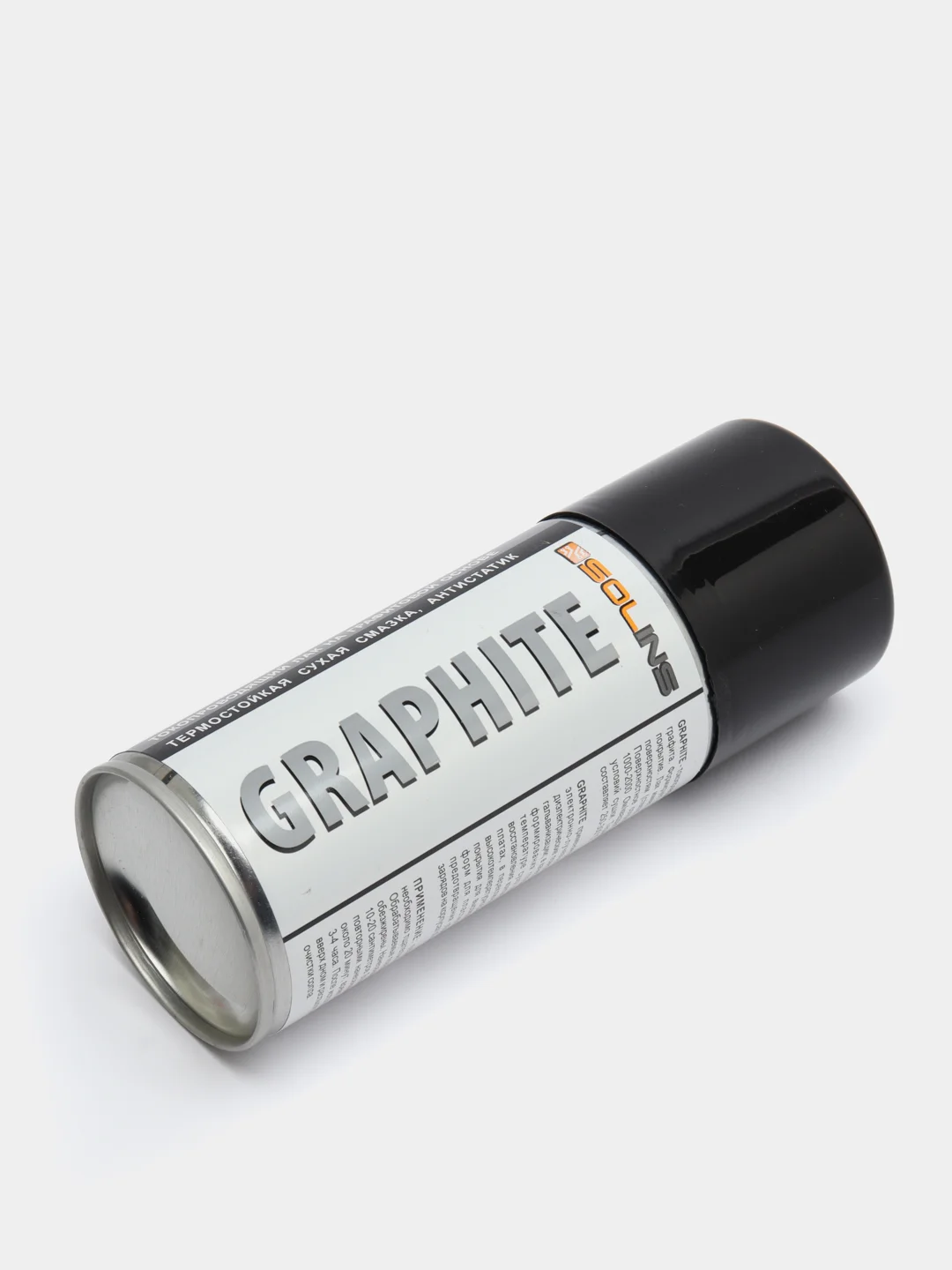 Токопроводящий лак на графитовой основе Graphite Solins объем 200мл