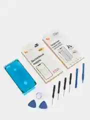 Черный набор для ремонта iPhone 6S ZeepDeep: дисплей черный, защитное стекло, набор инструментов