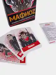 Карточная настольная ролевая психологическая игра для детей и взрослых "Мафия" мафиоз