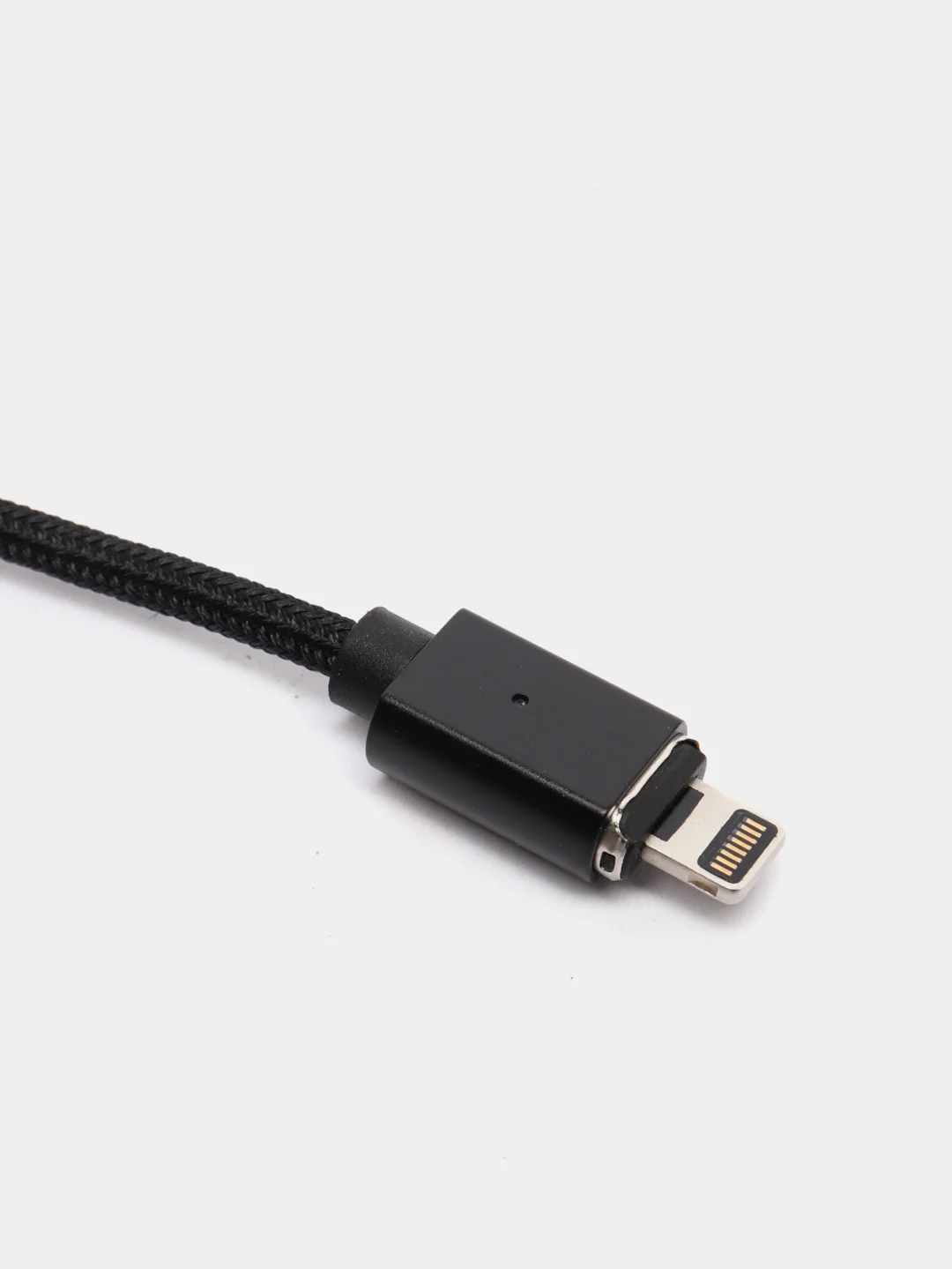 Черный usb кабель для быстрой зарядки и передачи данных Quick charge 3.0+ магнитный коннектор