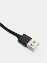 Черный usb кабель для быстрой зарядки и передачи данных Quick charge 3.0+ магнитный коннектор
