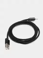 Черный usb кабель для быстрой зарядки и передачи данных Quick charge 3.0+ магнитный коннектор