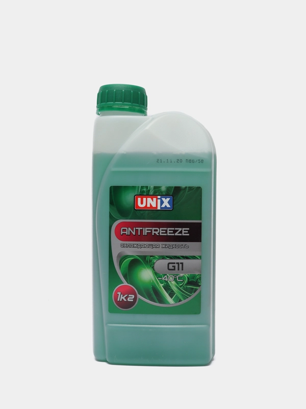 Антифриз зеленый UNIX G11 -40C, 1 л