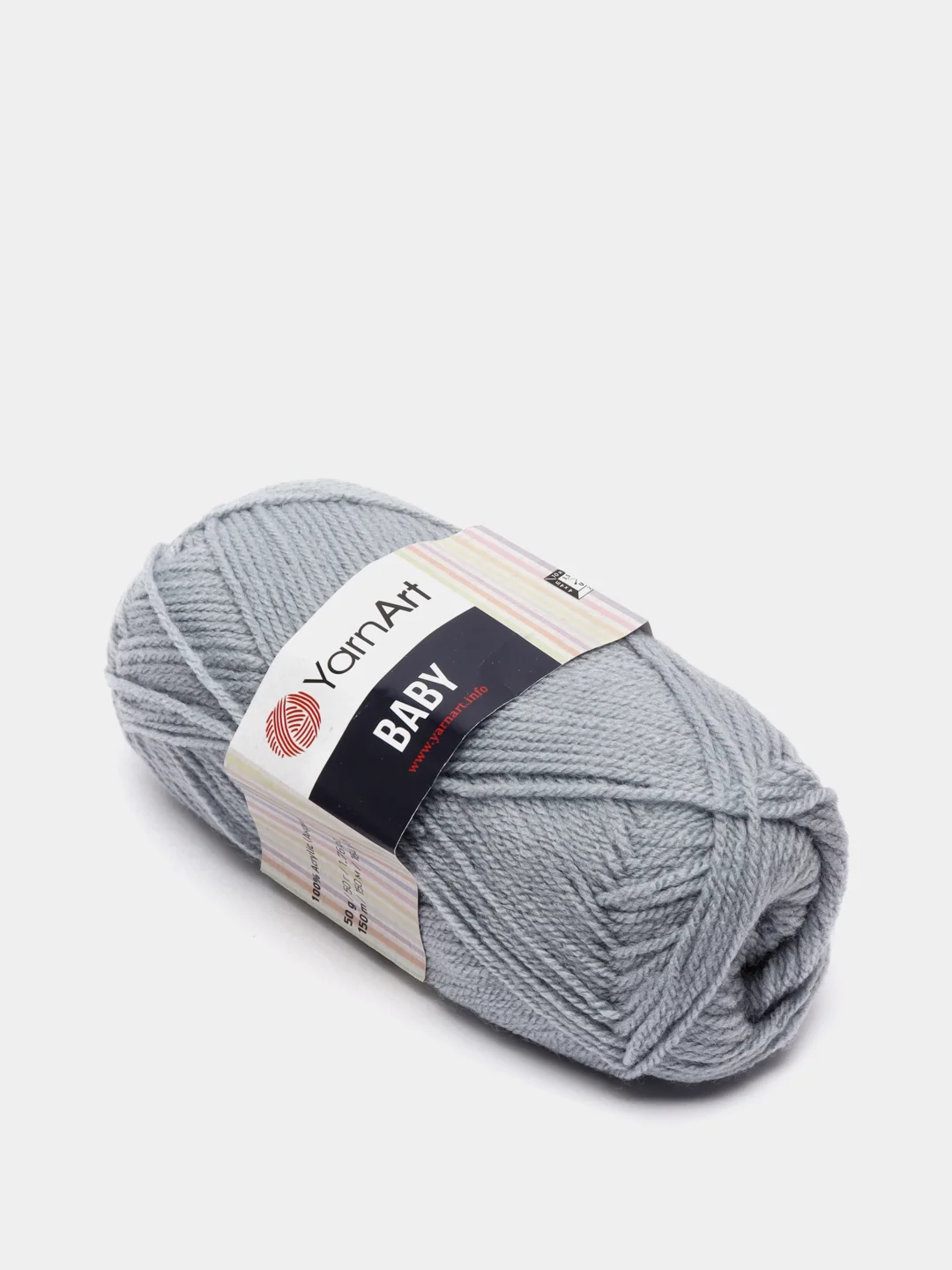 Серый пряжа YarnArt "Baby",  50 г