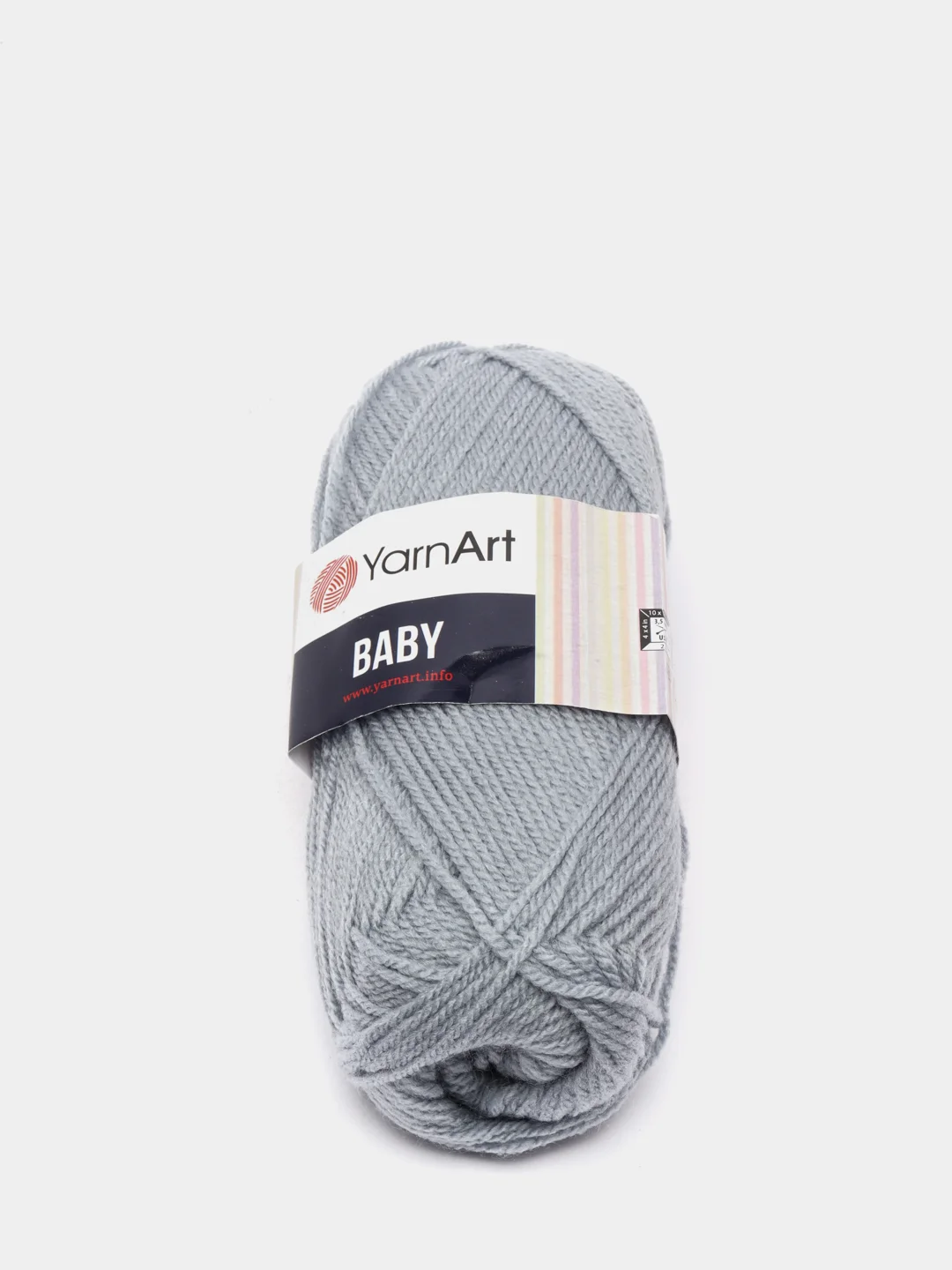 Серый пряжа YarnArt "Baby",  50 г