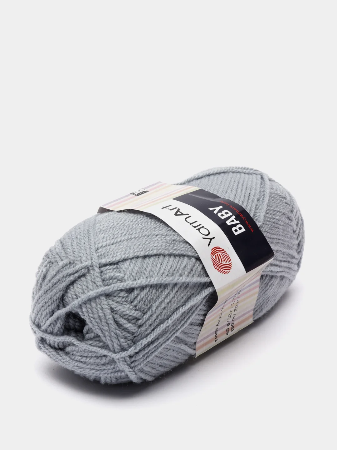 Серый пряжа YarnArt "Baby",  50 г