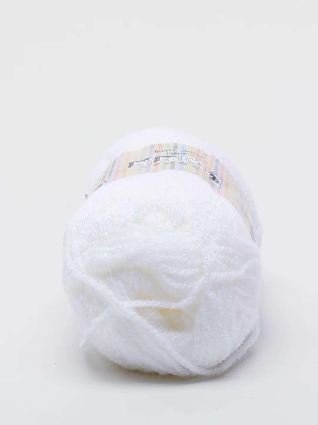 Белый пряжа YarnArt "Baby",  50 г