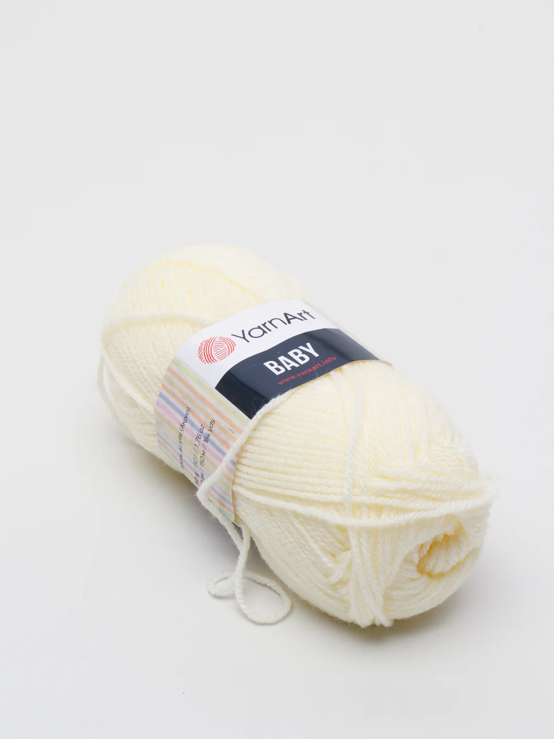 Светло-жёлтый пряжа YarnArt "Baby",  50 г